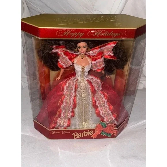 Happy Holidays Barbie Doll 1997 Special Edition 10th Anniversary NIB