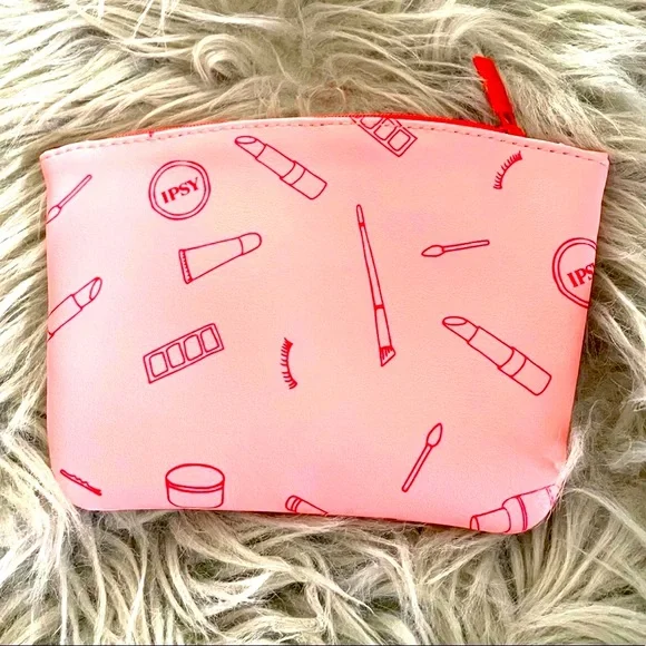 Ipsy Pink Glam Bag Cosmetic Bag
