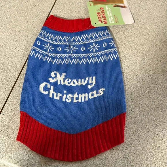 Cat Christmas sweater
