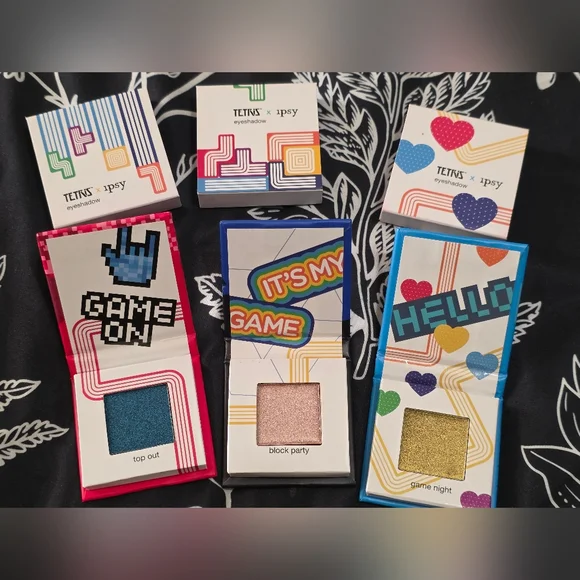 Tetris x Ipsy Eyeshadow SET