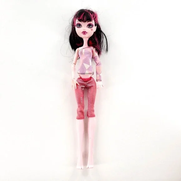 Monster High Druculaura Doll First Wave Elastic Waist Loose Joints Incomplete