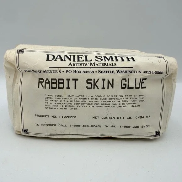 Daniel Smith Rabbit Skin Glue 1 lb Crystals Canvas Sizing 1278031