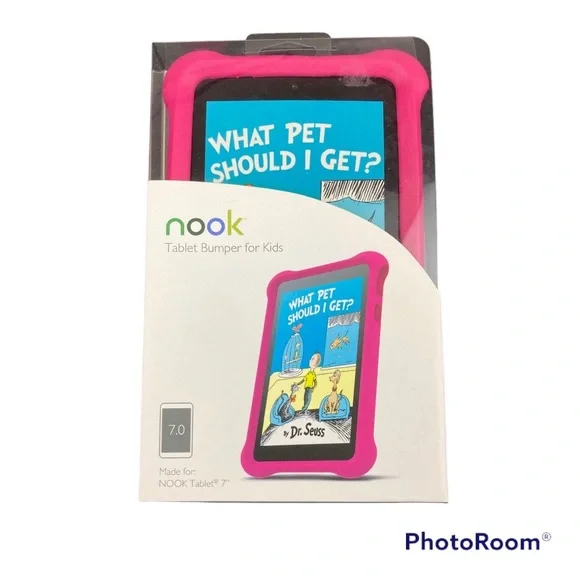 💙Pink Micro Foam Bumper Nook Cover for 7”