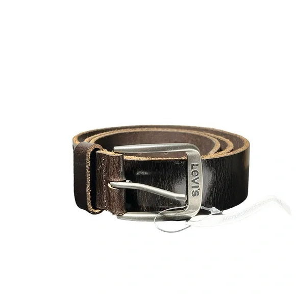NWT Levi’s‎ Brown Full Grain Bovine Leather Belt