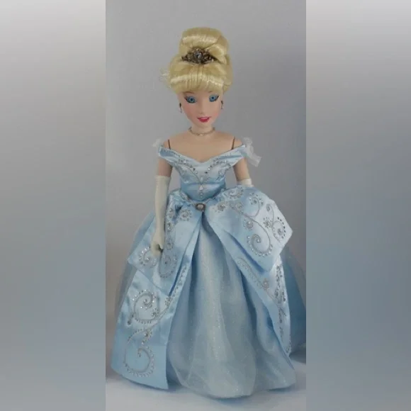 Disney Princess Cinderella The Brass Key Porcelain Keepsake Doll 16 inches