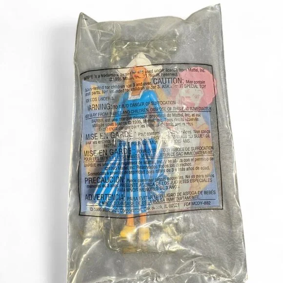VTG McDonalds Dutch Barbie Toy