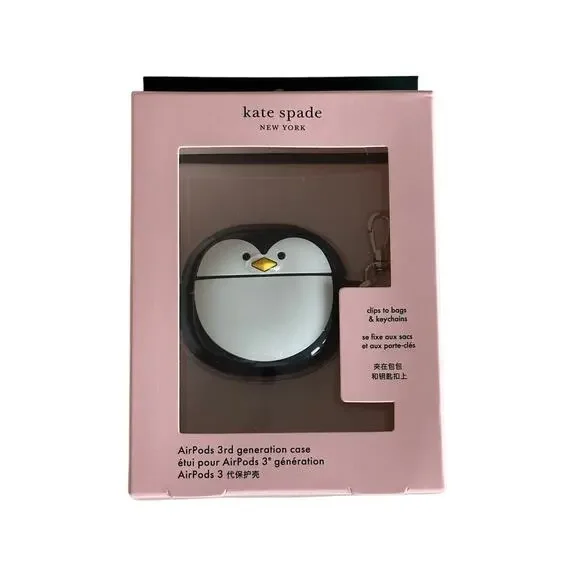 Kate Spade Morty Penguin Airpods 3 rd Generation