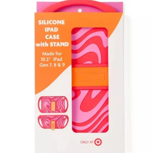 Silicone iPad Case with Stand
