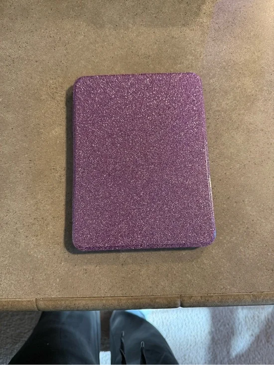 Glitter Purple Tablet Cover - Sleek Protective Sleeve