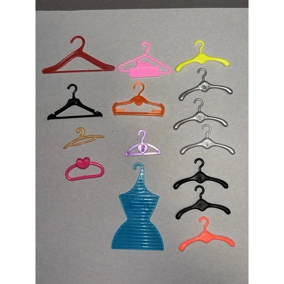 Barbie Hangers Lot Vintage Barbie Dreamhouse Hangers