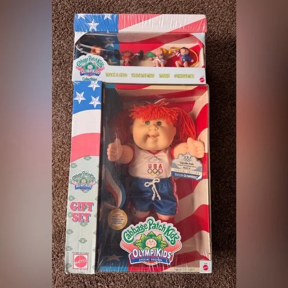 Collectible Cabbage Patch Olympikids Gift Set