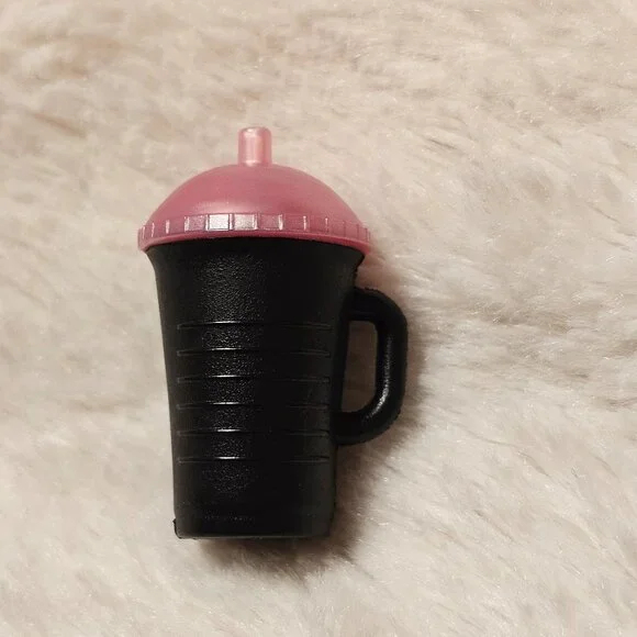 LOL Surprise Doll Accessory Drink Cup Bottle Pink and Black