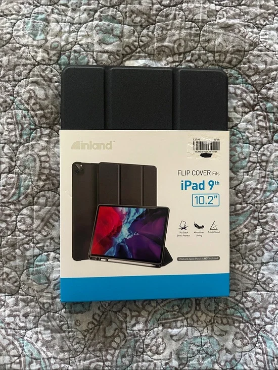 Inland Flip Cover For iPad 10.2