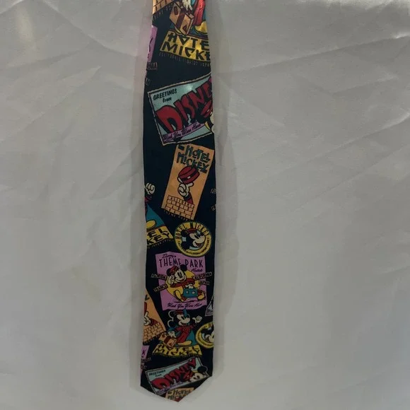 Mickey Mouse Vintage‎ 100% Silk Ties by Mickey, Inc collectors unique vintage 26