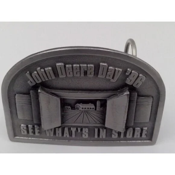 John Deere Day 1996 Farming Vintage Belt Buckle