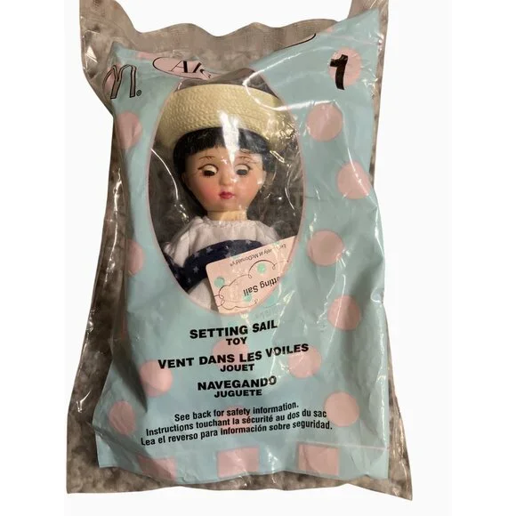 Madame Alexander Setting Sail Doll McDonalds 2005 Collectible Toy