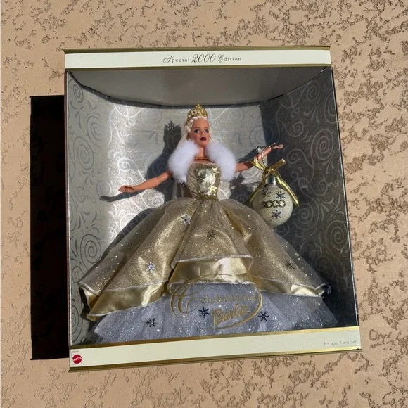 New Barbie Celebration 2000 Edition Doll Special Collector's Item- Mattel 28269