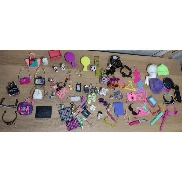 Rainbow High Shoes Accessories Hangers Combs LOT