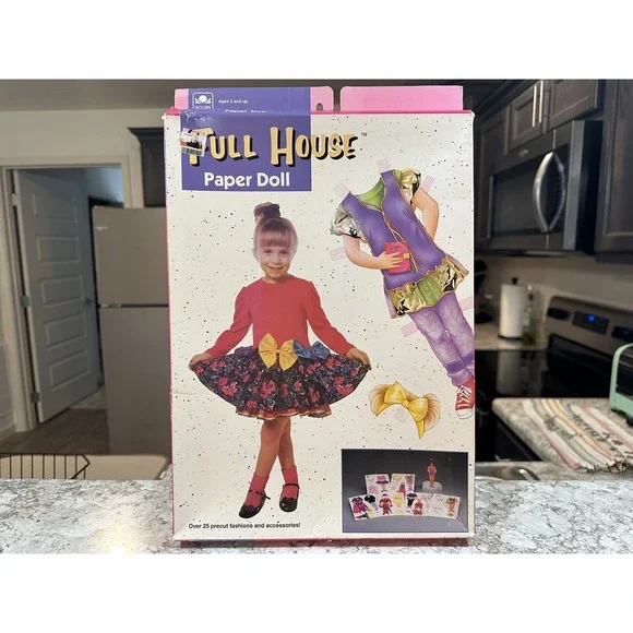1992‎ Golden Full House Paper Doll Michelle Set 12