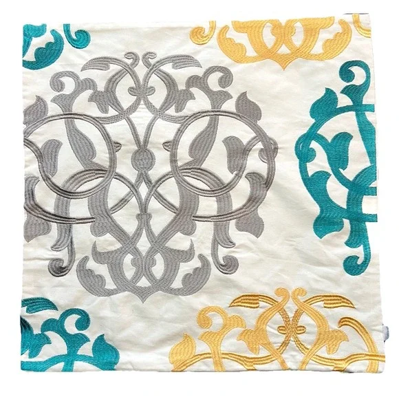 Pillowcase‎ Throw Cover Bed Sofa 20 x 20 Floral Decor Protective Case Home