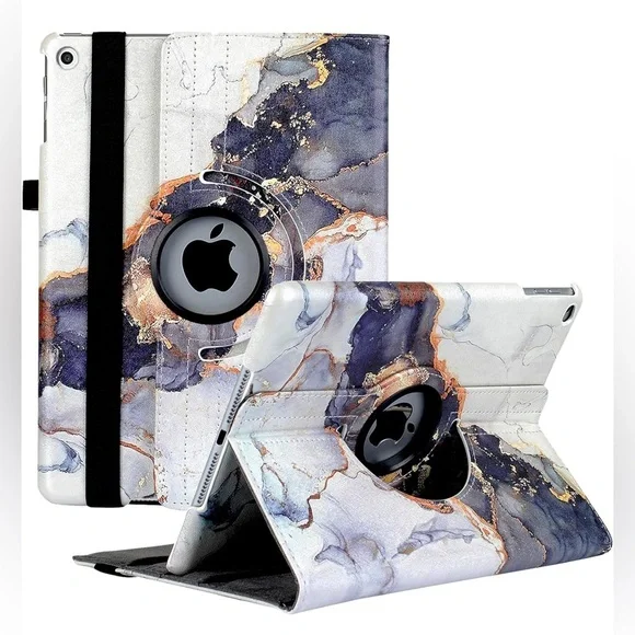 NEW Marble Rotating Case for iPad 9th/8th/7th Generation 10.2 Case