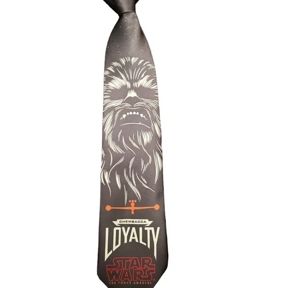 Chewbacca‎ Loyalty The Force AwakenChild’s Clip-on Neck Tie Star Wars Brown
