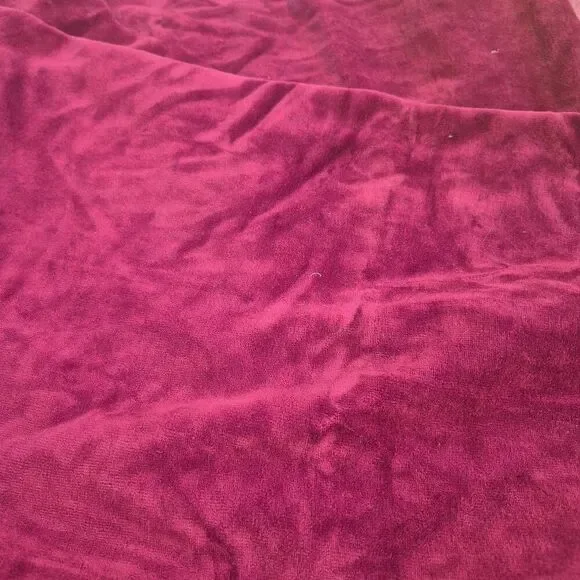 Fabric, Raspberry Red Stretch Velour 60