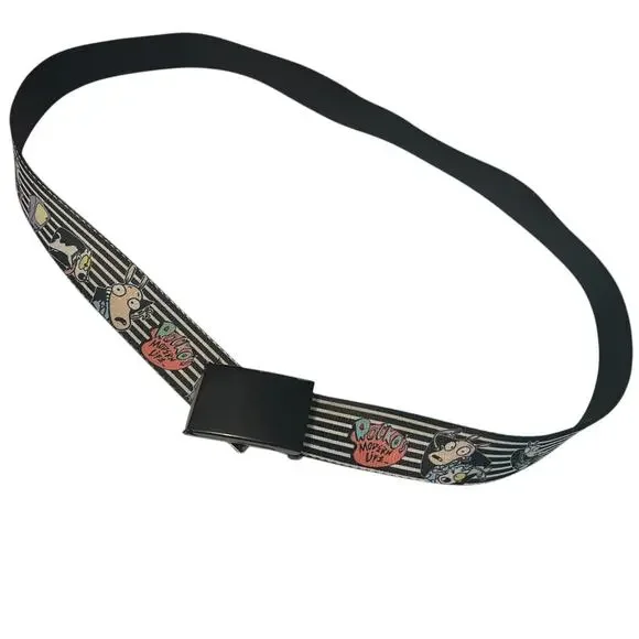Buckle Down Rocko’s Modern Life Web Belt Nickelodeon 90s Cartoon Cut to Fit