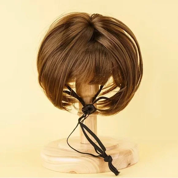 Brown Bob Pet Wig