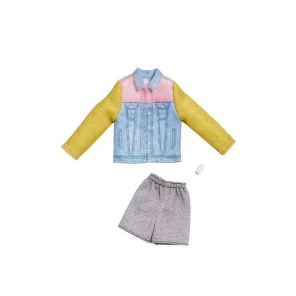 Barbie Doll Fashion Pack - Long Sleeve Denim Jacket for Ken NEW NIP Mattel Toy
