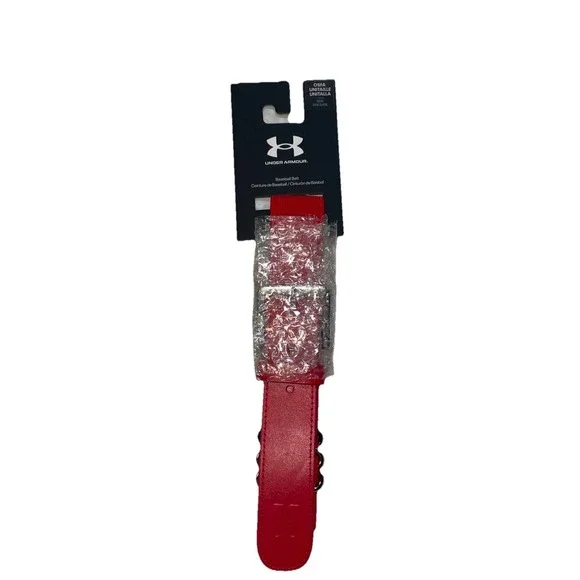Under Armour Youth Boys Adjustable Baseball Belt Fits Up to 36