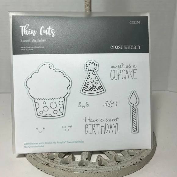 Close to my Heart - Sweet Birthday Thin Cuts