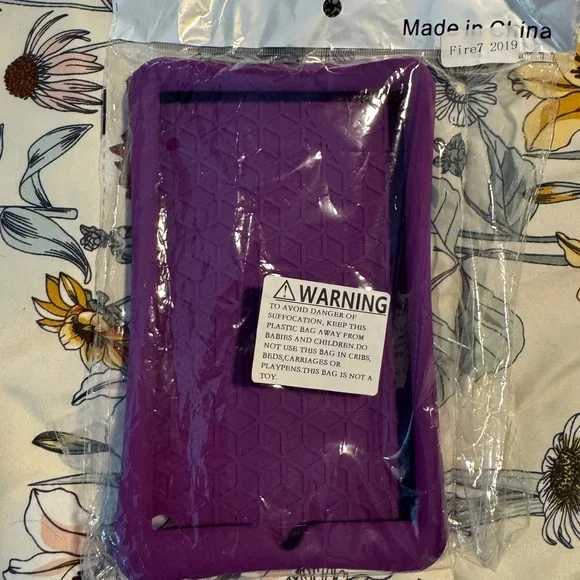 Purple Tablet Case for Fire 7