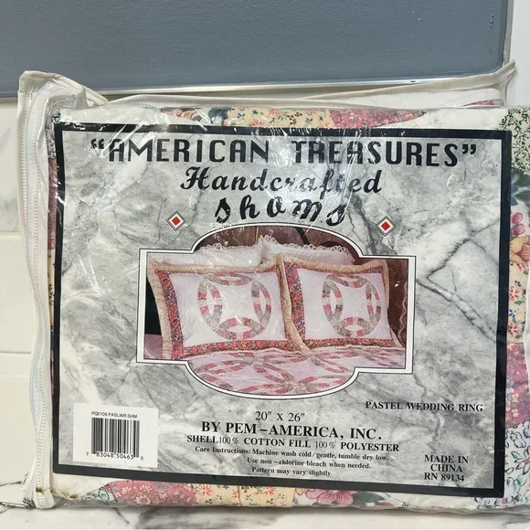 American Treasures‎ Handcrafted Shams