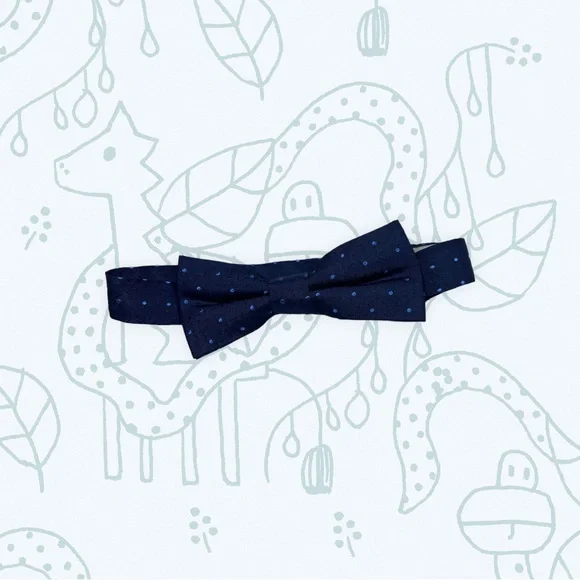 Nordstrom kids adjustable silk bow tie