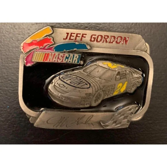 Jeff Gordon Nascar American Legends No.22 Limited Ed 2686 Belt Buckle 1995 EUC