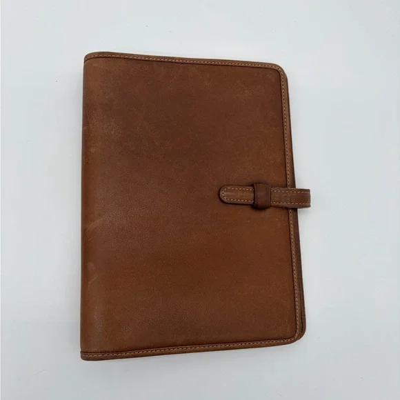Coach Vintage IPad mini Folio Case Brown leather