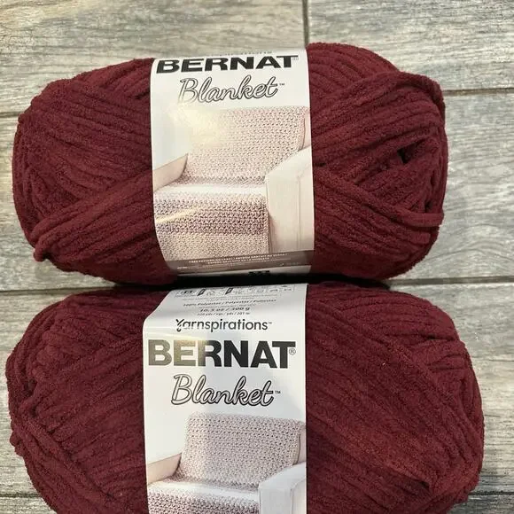 Bernat blanket Purple Plum yarn