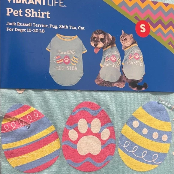 Vibrant Life Blue Pet Shirt for Cats