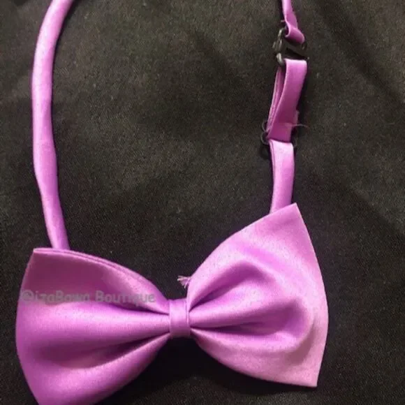 Lilac Cotton Bow Tie TY1123 NWT Boutique