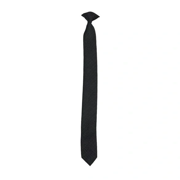 Black with Polka Dot Pre-Tied With Hook On