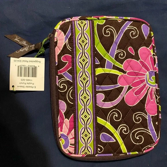 Never used E-reader sleeve for kindle or iPad. 8 1/2 x 6 1/2