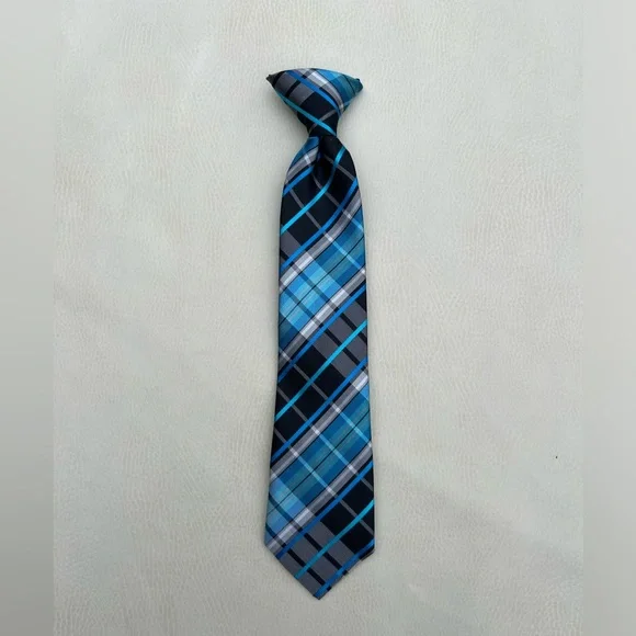 Bergamo New York Boys Neck Clip on Tie