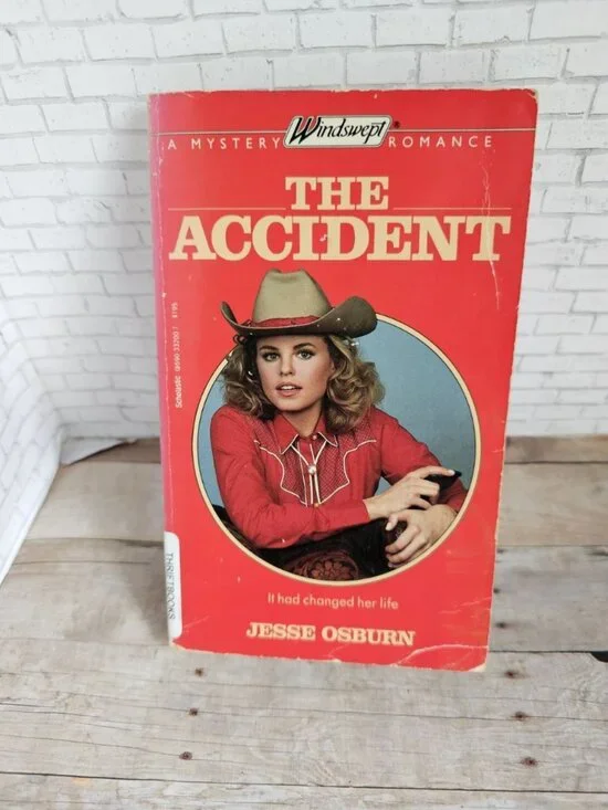 Vintage 80s Teen YA Romantic Suspense Windswept Series The Accident Jesse Osburn