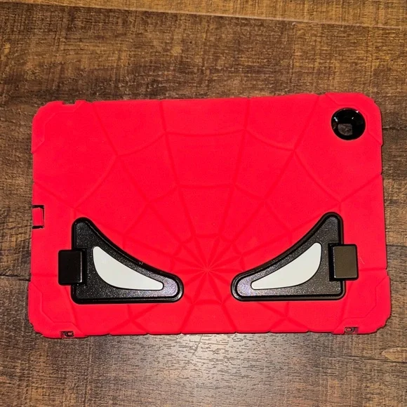 Spider-Themed Red Tablet Case 11”