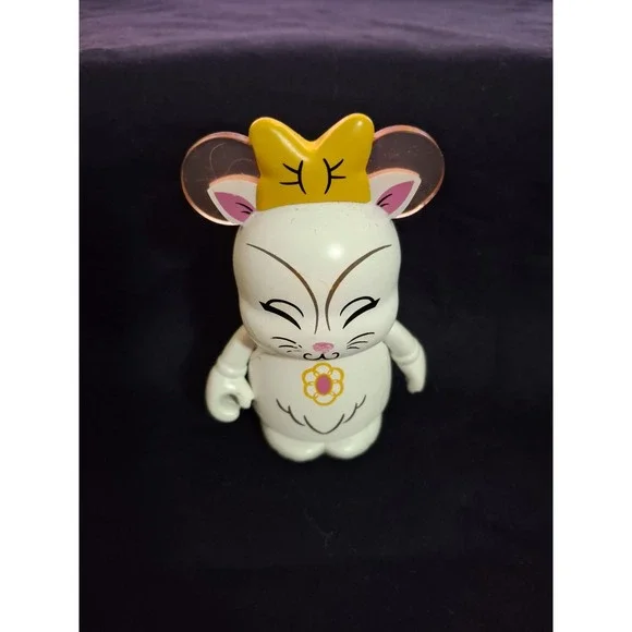 Disney Vinylmation En Vogue Kitty Figurine White Cutesters Series 5 Caley Hicks