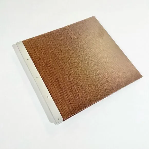 Lost Luggage wenge wood 12” photography portfolio