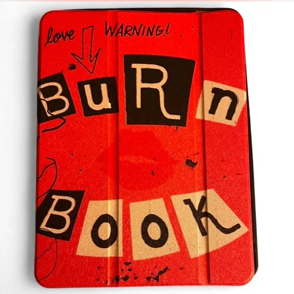 Pink Burn Book Tablet Cover