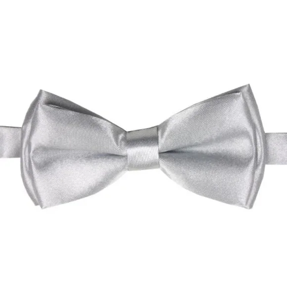Silver Children's Size Bow Tie Adjustable neck‎ from 12