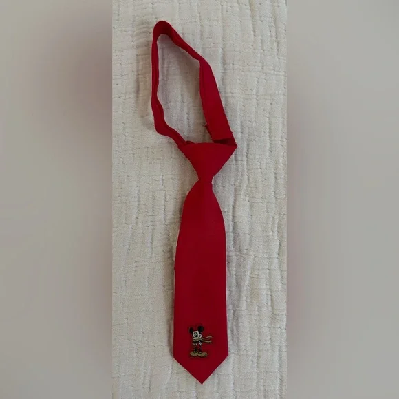 Disney Red Baby Necktie